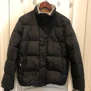 Men's Classic Black Puffer Jacket